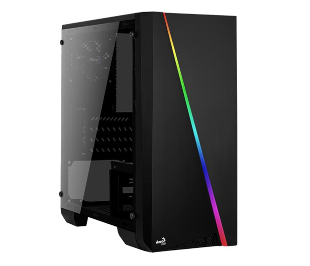 AEROCOOL Cylon Mini Acryl USB 3.0 Czarna - 623740 - zdjęcie